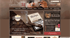 Desktop Screenshot of cigarrenversand24.de